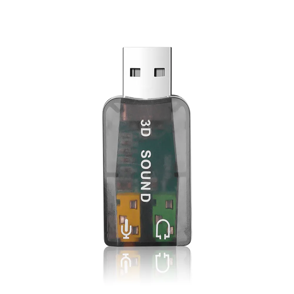 Звуковая карта 5.1 USB QTS-005 (Black) (16159)