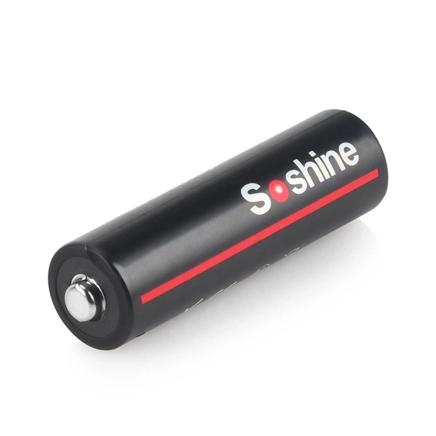 Аккумулятор AA Soshine 1.5V 2330 mAh 3500 mWh с Type-C зарядкой / Батарейка аккумуляторная