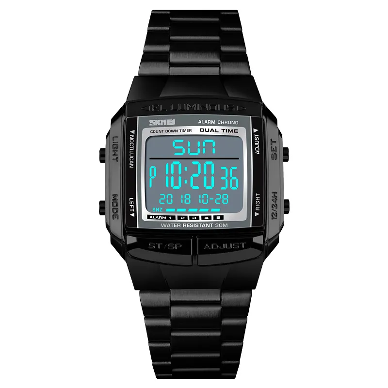 Часы наручные Skmei 1381 Original (Black, 1381BK) (15946)
