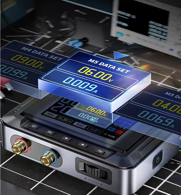 Лабораторный блок питания Fnirsi DPS-150 регулируемый импульсный БП Type-C/DC (19163)