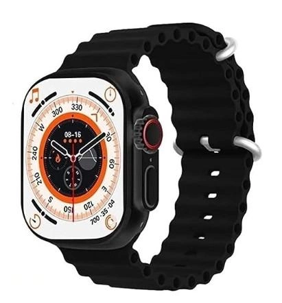Сенсорные смарт-часы T800 Ultra (Black) (16074)