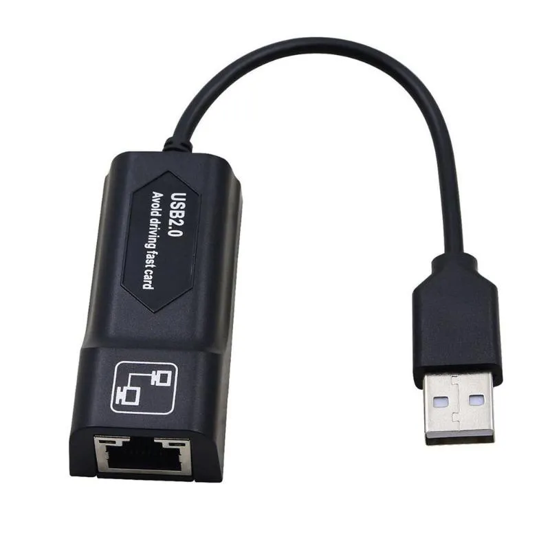 Сетевой адаптер переходник PIX-LINK USB LAN SR9900 сетевая карта (Black) (16158)