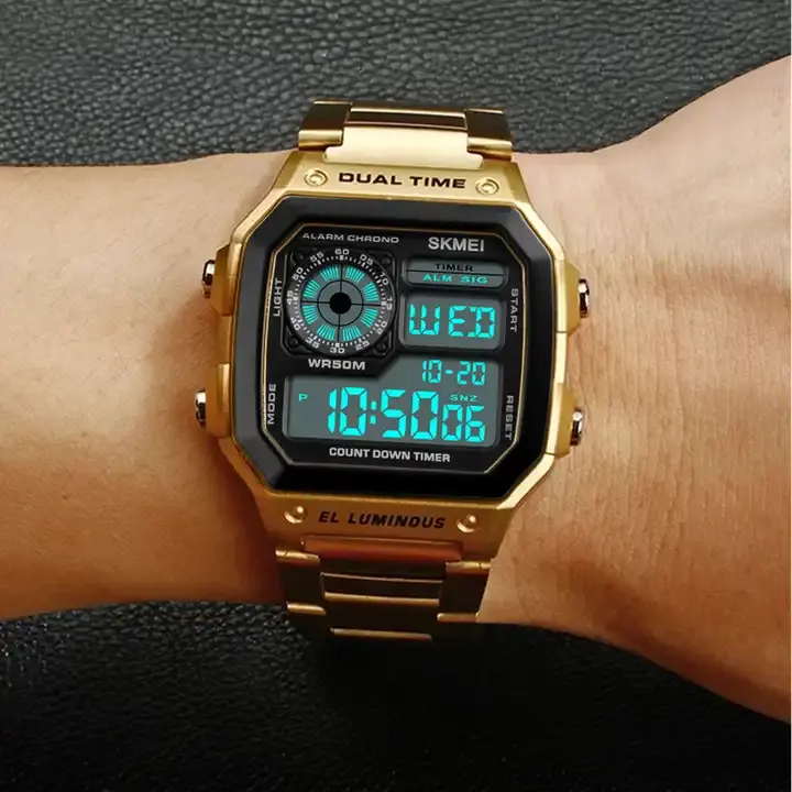 Часы наручные Skmei 1335 Original (Gold, 1335GD) (17123)