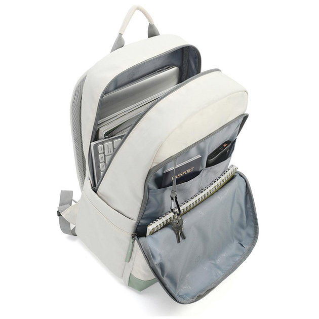 Городской рюкзак Tigernu T-B9520 для ноутбука 19.5л 15.6'' (White) (17036)