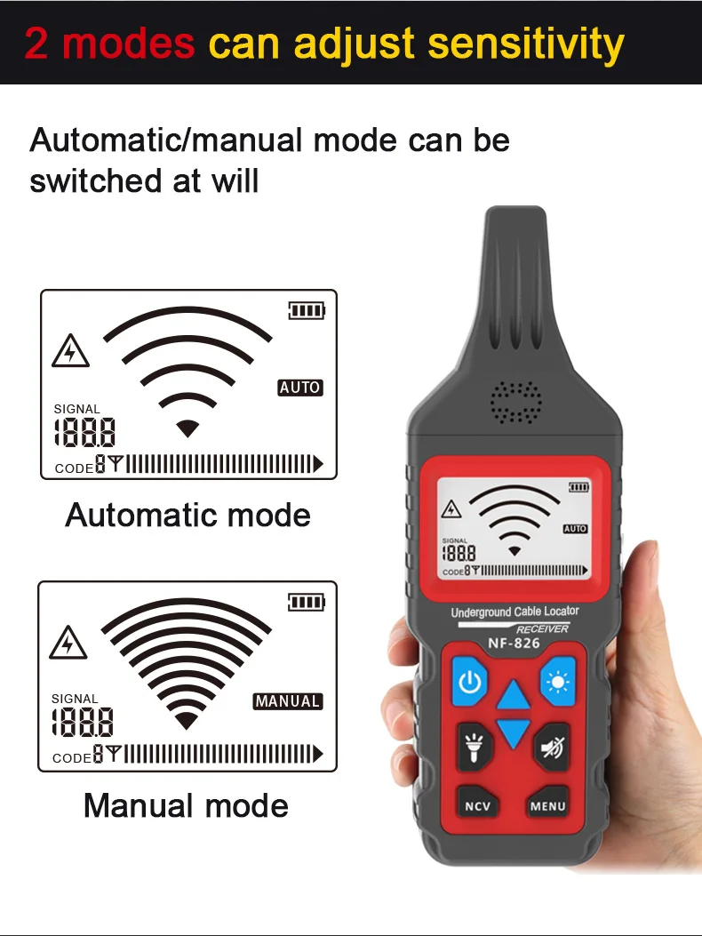 Многофункциональный кабельный тестер Noyafa NF-826  (18674)