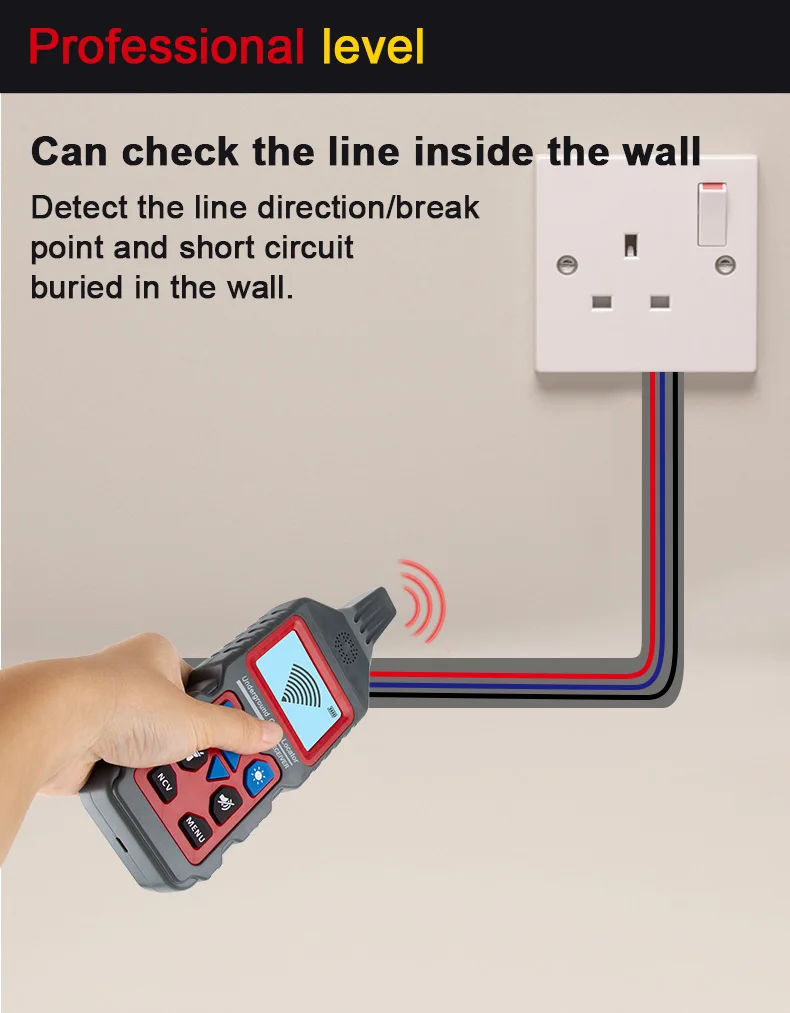 Многофункциональный кабельный тестер Noyafa NF-826  (18674)