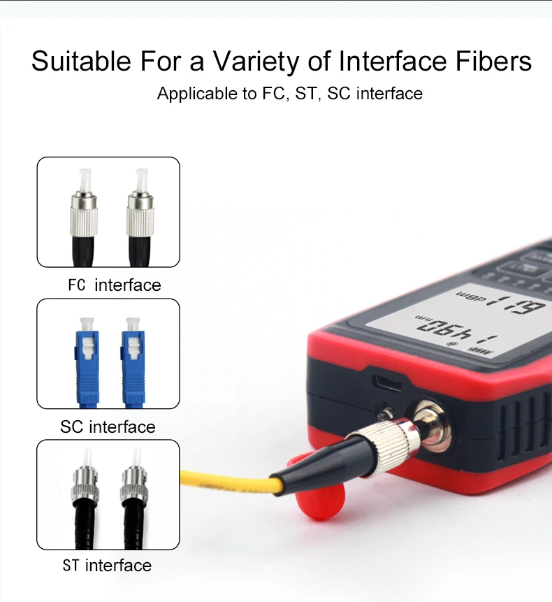 Многофункциональный кабельный тестер Noyafa NF-908S для RJ45, FC  ST  SC (18888)