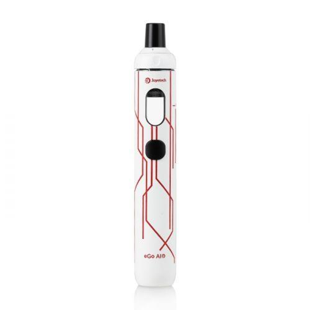 Набор POD-система Joyetech eGo AIO Anniversary Edition Pod 1500mAh 2ml Kit + 5 испарителей в подарок Вейп Kit (White) (18198)