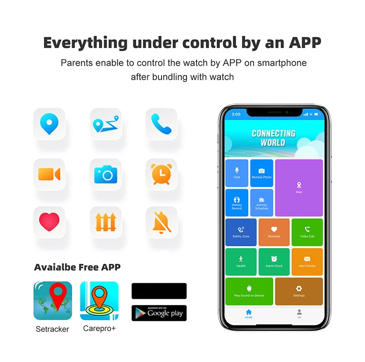 Смарт-часы телефон детские  LEMFO LT37 4G GPS Wi-Fi с видеозвонком SIM-карта Original силиконовый ремешок (Black) (18756)
