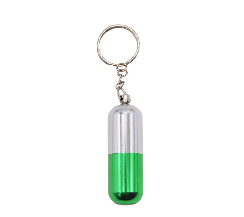 Трубка курительная металлическая HL-195 (Silver Green) (17850)