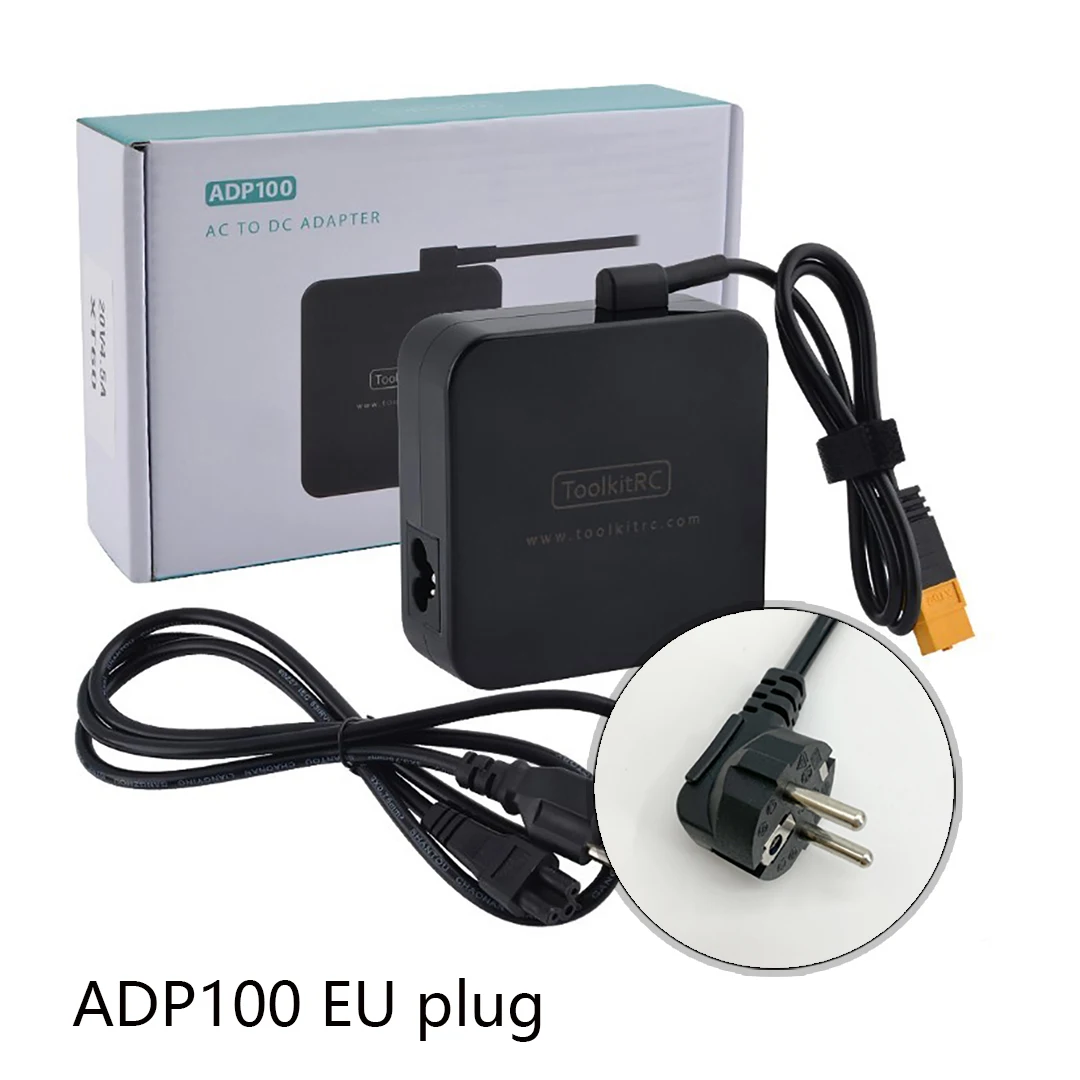 Блок питания ToolKitRC ADP100 100W 20V 5A с разъёмом XT60 для FPV M6D, M8P, M7 (Black) (18764)