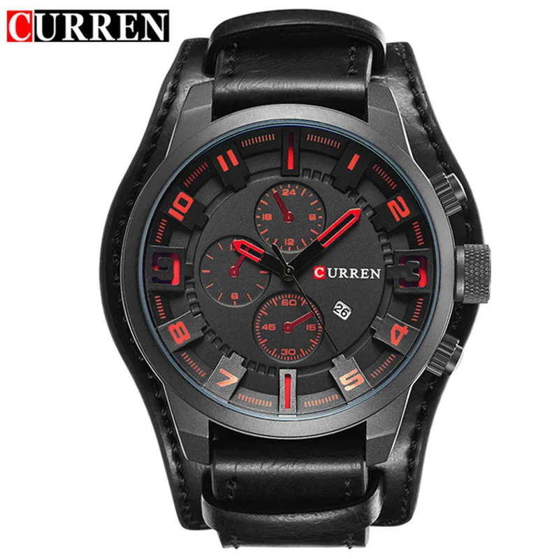 Часы наручные Curren 8225 (Black) (18685)