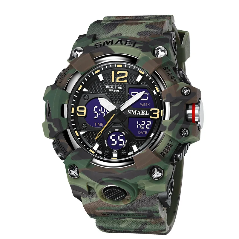Часы наручные Smael 8008N Original (Camo Army Green)