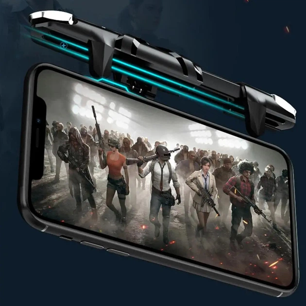 Игровой триггер для смартфона Sarafox G5 мобильный контроллер джойстик курки для телефона (Black) (19010)