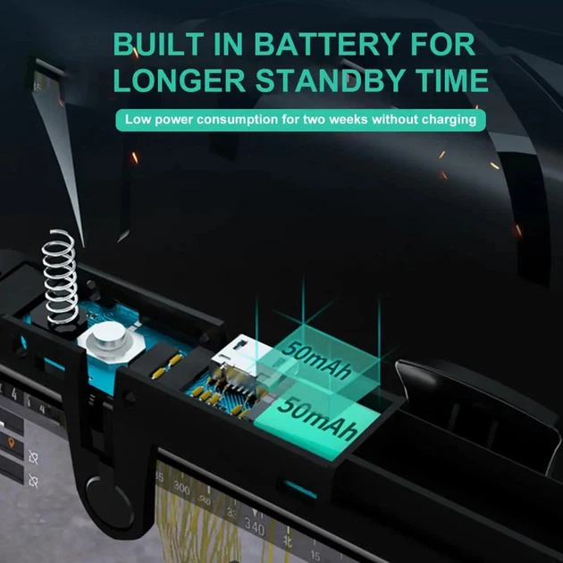 Игровой триггер для смартфона Sarafox G5 мобильный контроллер джойстик курки для телефона (Black) (19010)