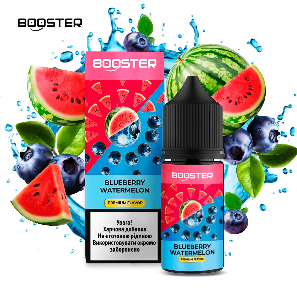 Набор компонентов для самозамеса солевой BOOSTER 30 мл (Blueberry Watermelon, Черника Арбуз 0-50 мг)