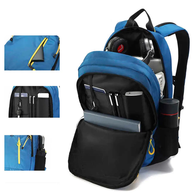 Рюкзак городской Tigernu T-B9280 27л для ноутбука 15.6'' (Blue) (17042)