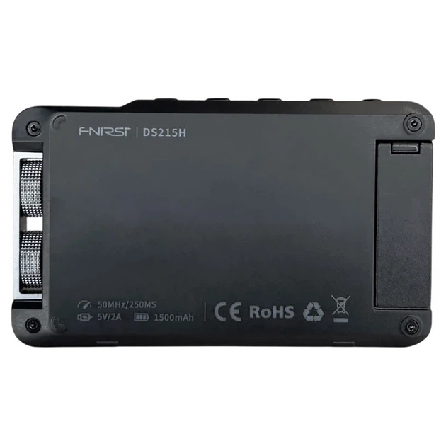 Цифровой осциллограф Fnirsi DS215H High Profile, 2 канала, 50 МГц, USB, с генератором сигналов (19671)