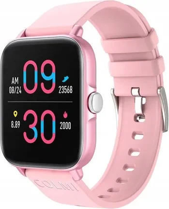 Умные смарт-часы Colmi P28 Plus фитнес браслет Original (Pink) (17833)