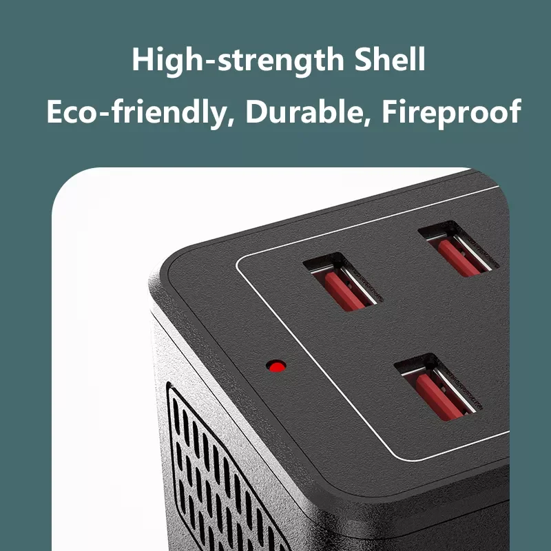 Зарядная станция многопортовая ILEPO на 10 USB портов 50 Вт / сетевое мультизарядное устройство (19011)