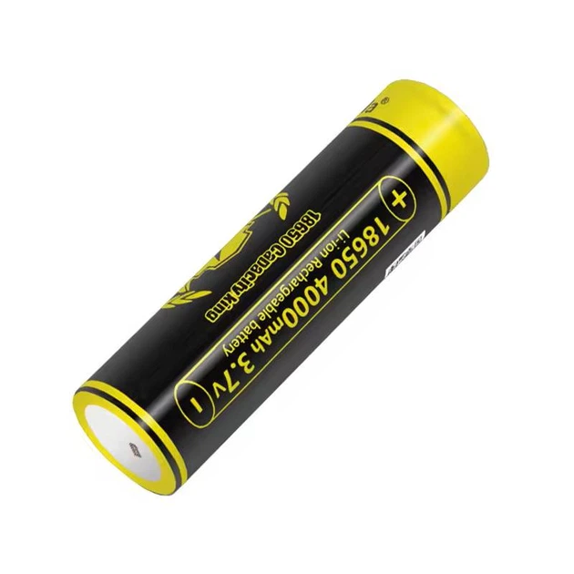 Аккумулятор 18650 LiitoKala King4000 4000 mAh повышенной емкости литий-ионный Li-Ion 8А, 3.7V Плоский плюс (19323)