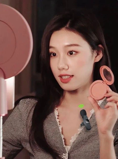 Беспроводной петличный микрофон K11 Type-C 2шт профессиональная петличка для блогеров (Black) (18891)