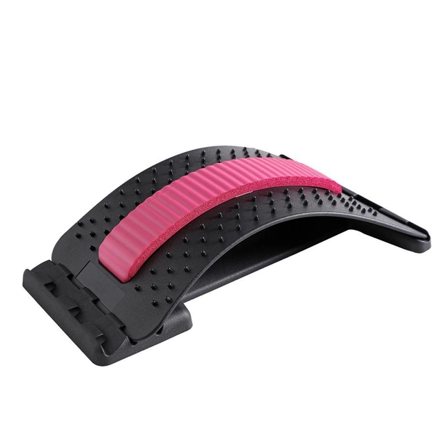 Массажер тренажер мостик Торос-Груп для спины и позвоночника Magic Back (Pink) (16009)