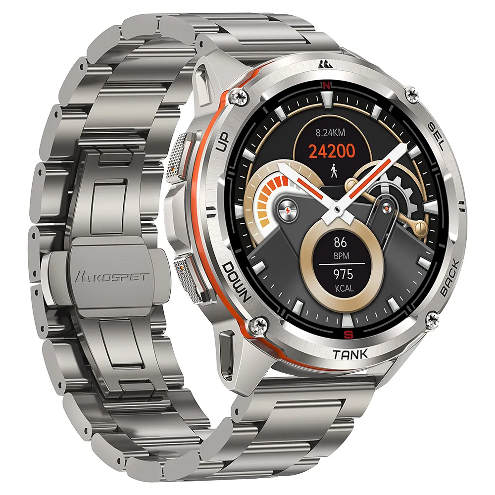 Смарт-часы Kospet Tank T3 Ultra Special Edition Original (Silver)