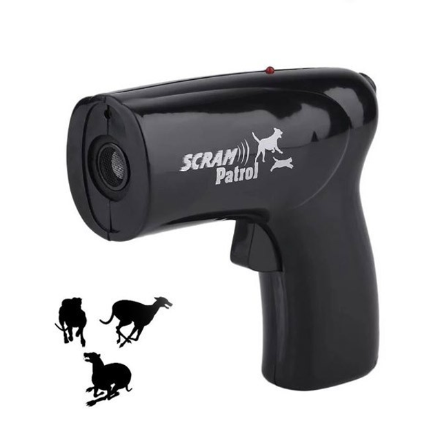 Ультразвуковой отпугиватель собак Scram Patrol 0027 (Black) (17078)