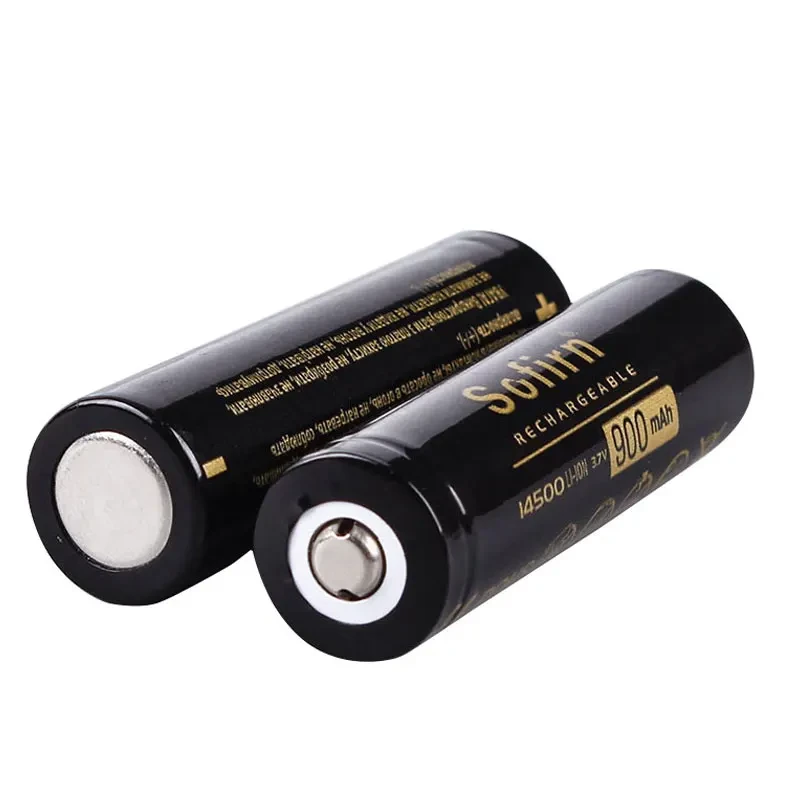 Аккумулятор 14500 / AA Sofirn 900 mAh пальчиковый литий-ионный Li-Ion 3.7V Выпуклый плюс (19302)