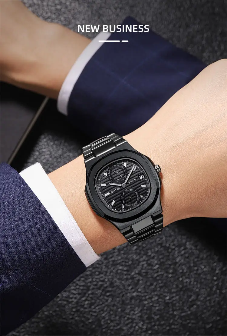 Часы мужские наручные Skmei 2423 (Black, 2423BK) (18373)