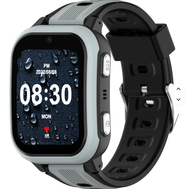 Детские смарт-часы Wonlex KT41 Original часы-телефон с видеозвонком GPS WI-FI и SIM-картой (Black)