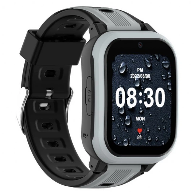 Детские смарт-часы Wonlex KT41 Original часы-телефон с видеозвонком GPS WI-FI и SIM-картой (Black) (19138)