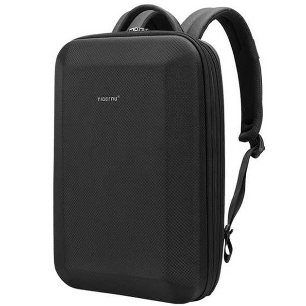 Рюкзак расширяемый Tigernu T-B9152 12-19л для ноутбука 15.6'' (Black)
