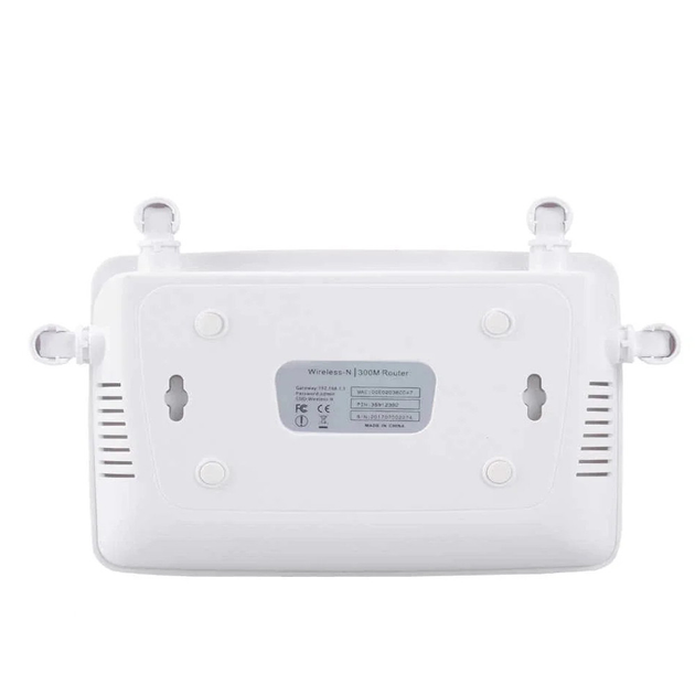 WI-FI роутер 4 антенны маршрутизатор PIX-LINK LV-WR08 (White) (16172)