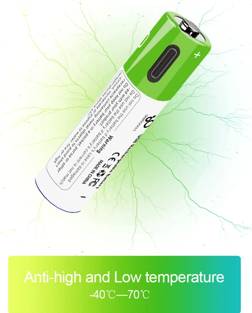 Аккумулятор 10440 Smartoools 750 mAh 3.7V с встроенной зарядкой Type-C (19567)