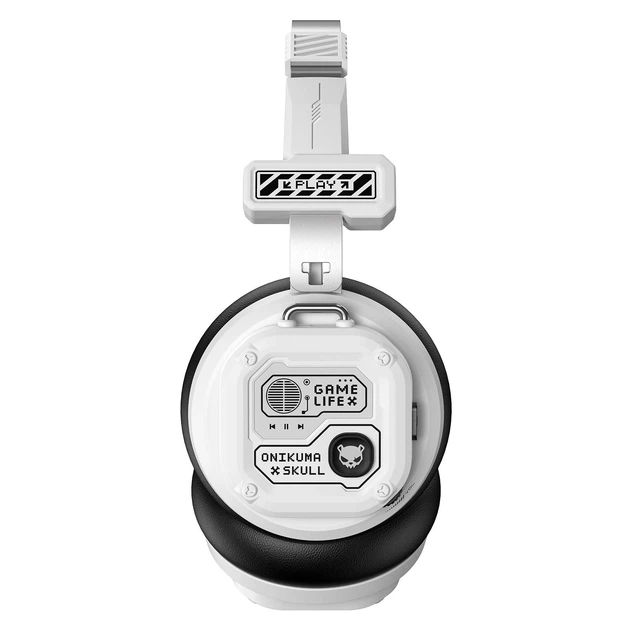 Беспроводные игровые наушники Onikuma GT803 Bluetooth гарнитура с микрофоном и шумоподавлением (White) (19121)