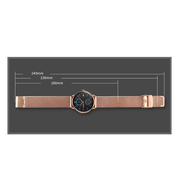 Часы наручные мужские Skmei 9182 (Black, 9182BK) (18399)
