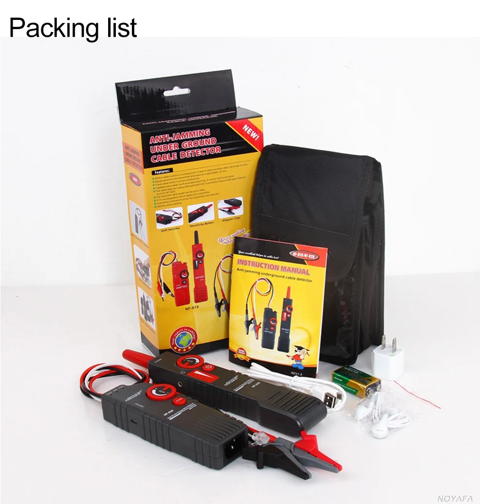 Многофункциональный кабельный тестер Noyafa NF-820  (18675)