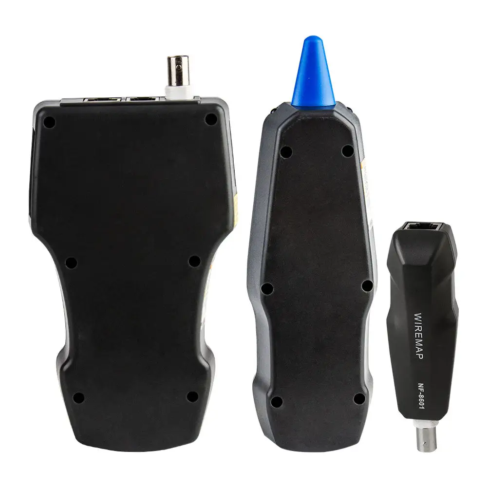 Многофункциональный кабельный тестер Noyafa NF-8601S рефлектометр функция PoE Ping для RJ45, RJ11, BNC   () (18671)