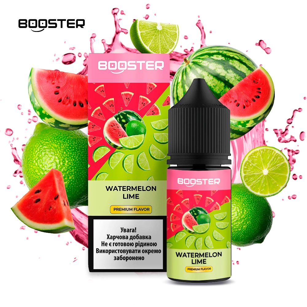 Набор компонентов для самозамеса солевой BOOSTER 30 мл (Watermelon Lime, Арбуз Лайм 0-50 мг)
