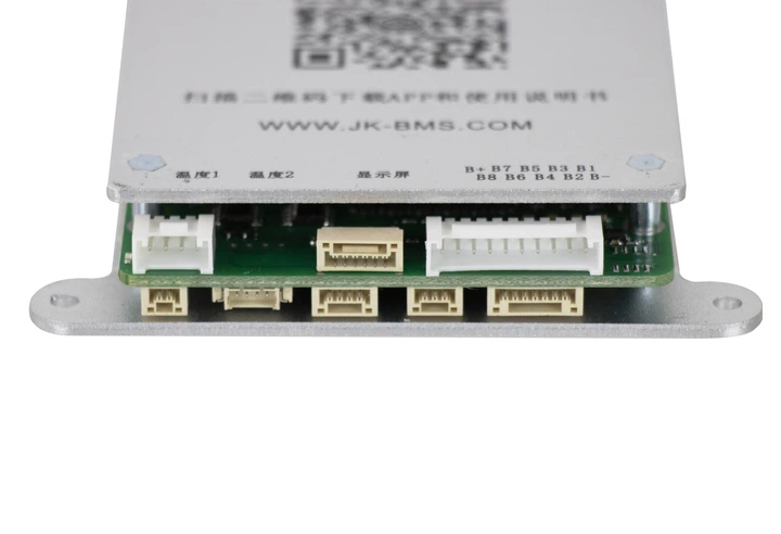 Смарт плата с активним балансиром BMS JiKong BD4A8S6P 4S-8S / 12V-24V / 60A Интеллектуальный контроллер управления аккумулятором LiFePO4, Li-ion, LTO (19795)