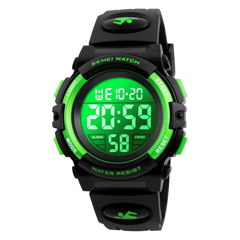 Часы наручные детские Skmei 1266 Original (Green, 1266GN) (17090)