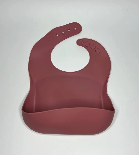 Набор детской силиконовой посуды для кормления на присосках 6 предметов (Red) (18972)