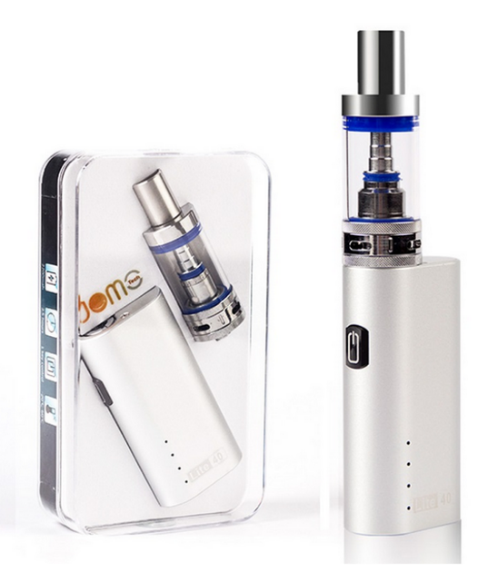 Набор Электронная сигарета Jomo Lite 40w Kit +3 испарителя в подарок Вейп Kit (Silver) (18201)