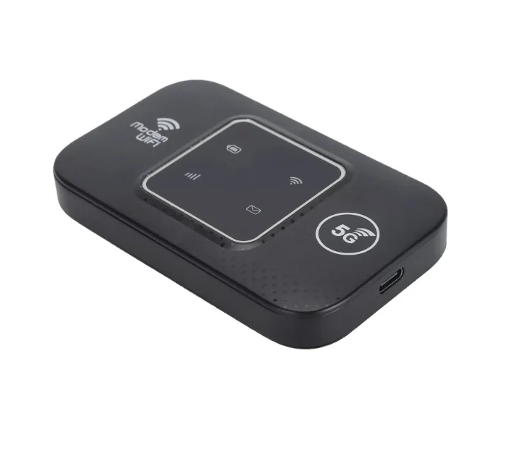 Портативный 4G/5G LTE роутер Pix-Link Mobile Router PH314-E карманный Wi-Fi модем с LCD дисплеем (Black) (19180)