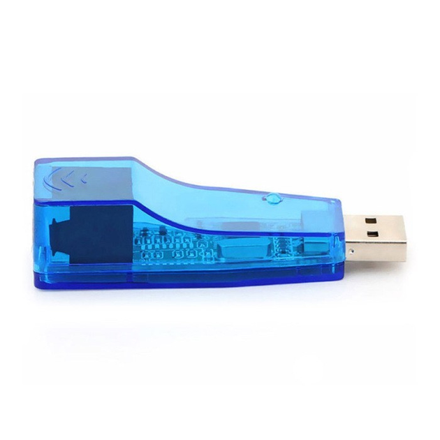 Сетевой адаптер переходник PIX-LINK USB LAN 001 сетевая карта (Blue) (16157)