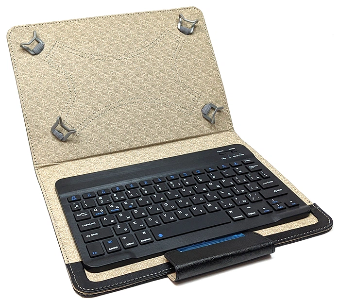 Чехол для планшета универсальный с Bluetooth клавиатурой беспроводной 9.7-11