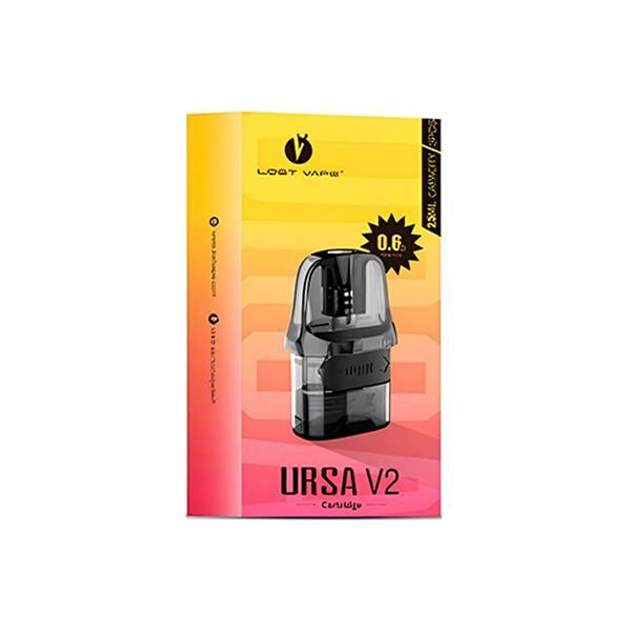 Картридж Lost Vape Ursa V2 2.5ml Original Coil (0.6 Ом) (16771)