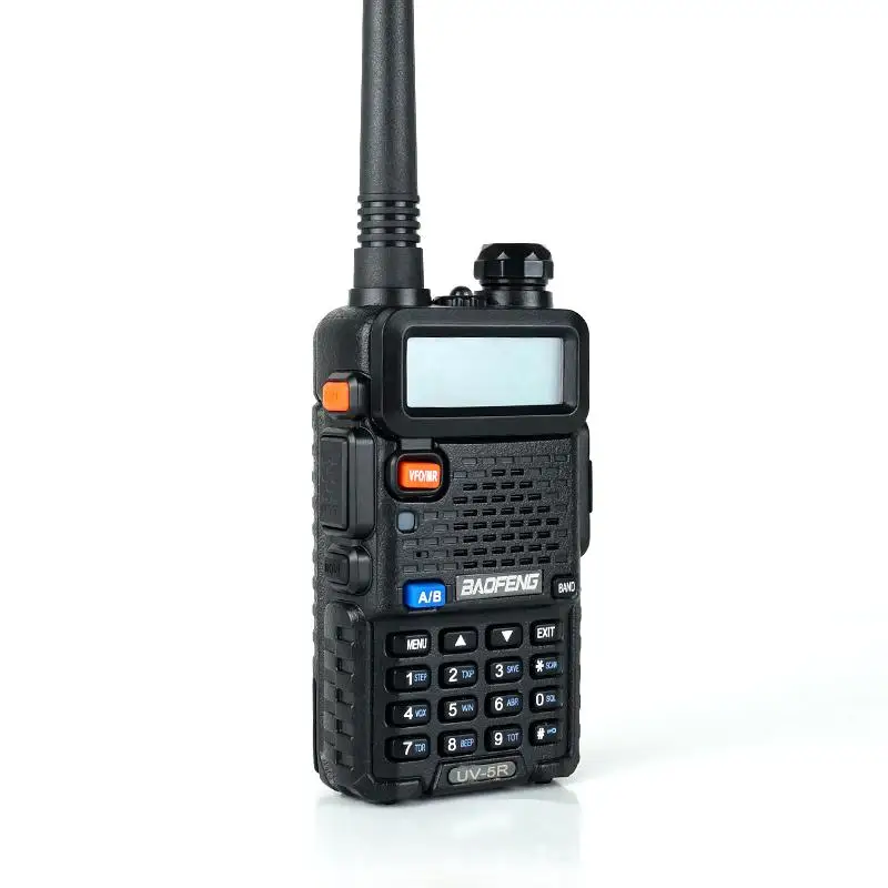 Портативная тактическая Рация + Гарнитура Baofeng UV-5R 5W двухдиапазонная VHF(136-174)/UHF(400-520 МГц)